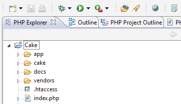 CakePHP Files Structure