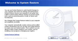 SYSTEM RESTORE